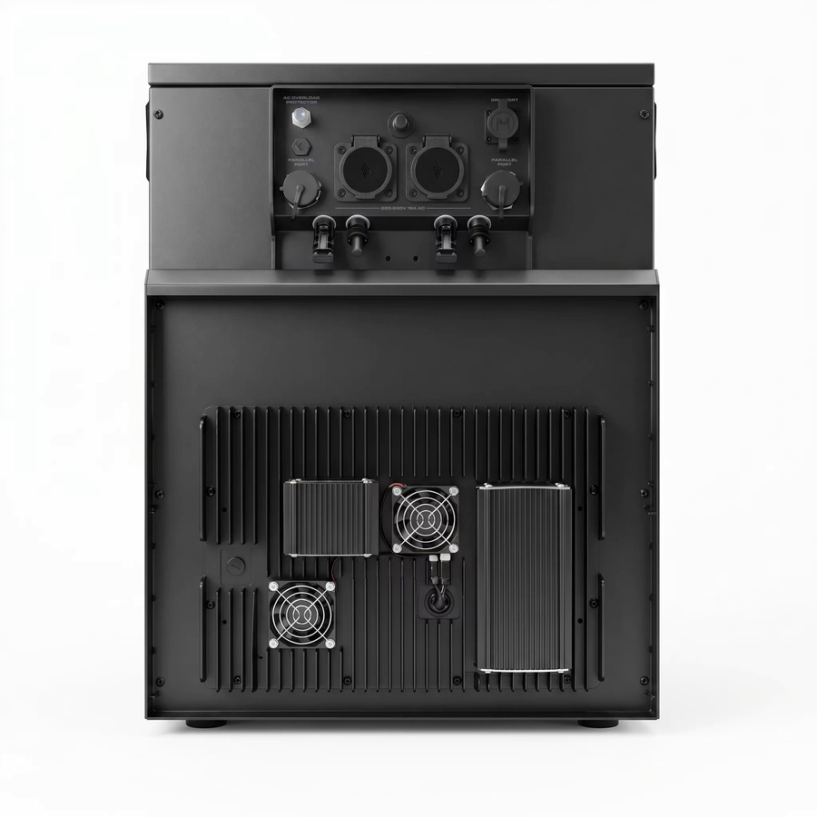 ALLPOWERS BS5000 PRO Balkon-Solarspeichersystem 5200Wh Hybrid-Solarstromstation mit 2400W Off-Grid und On-Grid Funktion und LiFePO4-Batterie - Bild 3