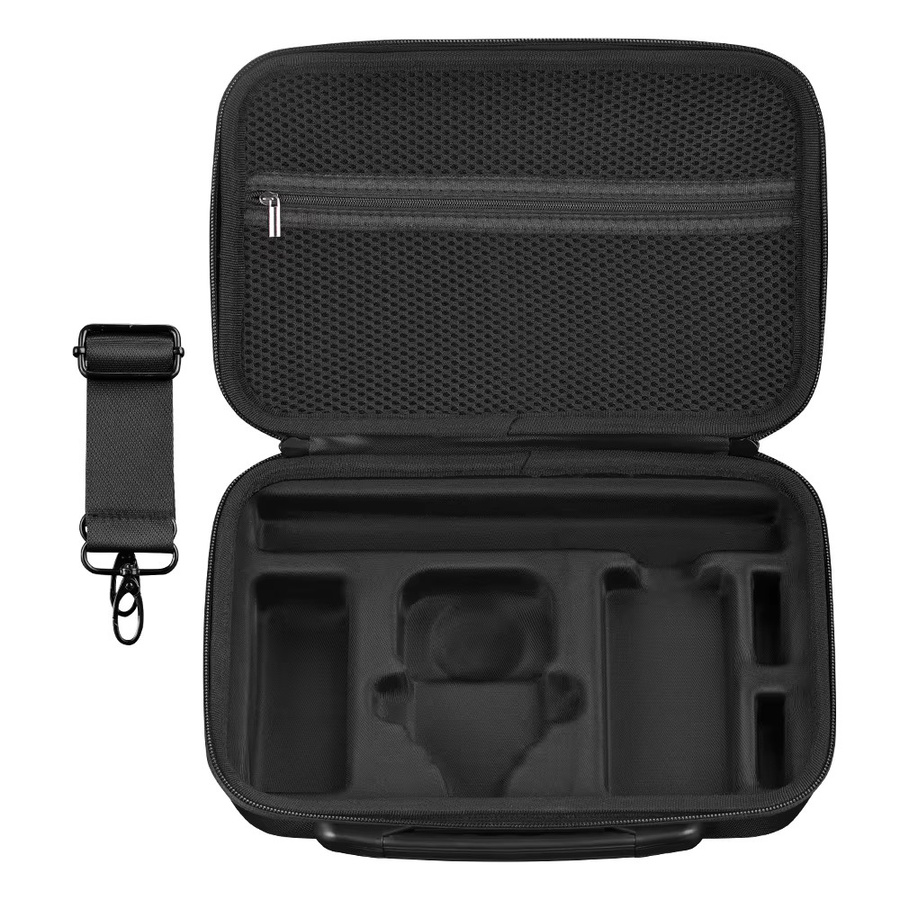 Flymile Tragetasche für DJI OSMO 360 in Schwarz zur Aufbewahrung von Kamera, Zubehör und Akkus - Bild 7