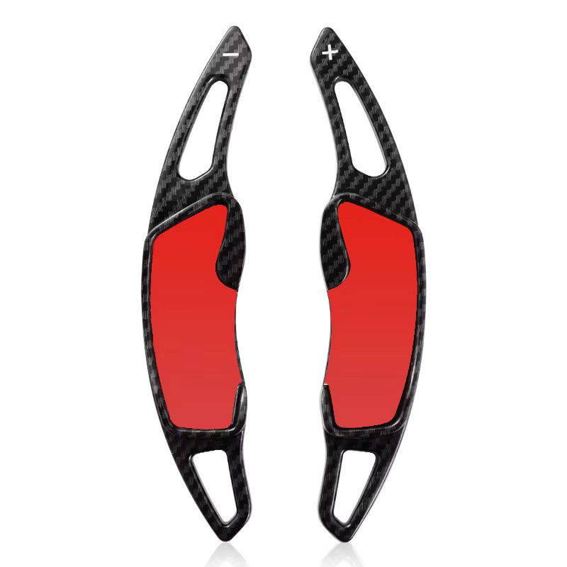 Carbon Fiber Print Shift Paddles Lenkrad Schalftasten Erweiterung für Subaru Forester Outback XV BRZ WRX Impreza Crosstrek Legacy - Bild 5