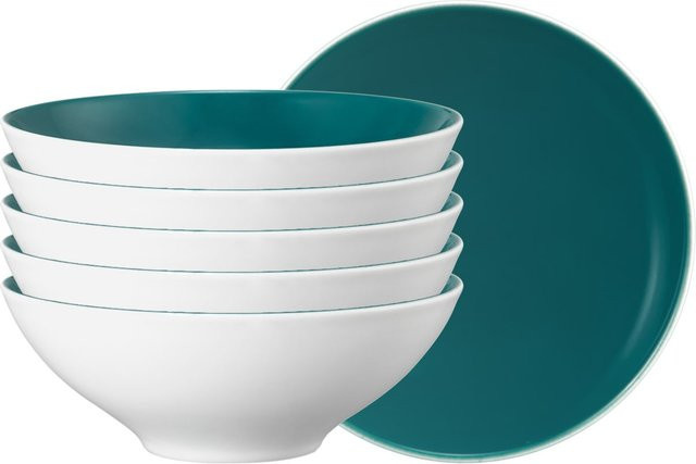 Seltmann Weiden Dessertschalen Life Fashion Keramik Multicolour 6er Set Durchmesser: 14,6 cm - Bild 1