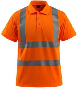 Mascot Bowen Polo-shirt in Orange, Größe S, nach EN ISO 20471 Klasse 2 - Bild 1