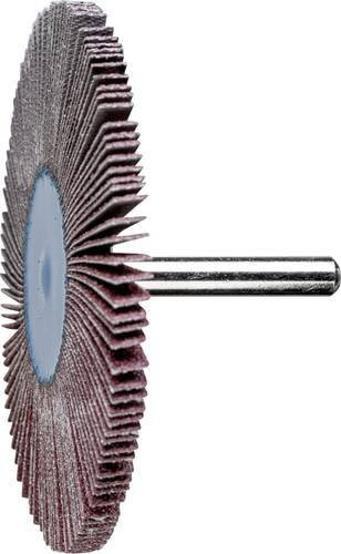 PFERD Korund Fächerschleifer A60 grau Durchmesser: 80 mm, Breite: 5 mm, Schaft-Ø: 6 mm, 10 Stück - Bild 1