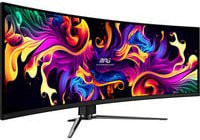 MSI MPG 491CQPXDE Gaming-Monitor, 49 Zoll, Curved, QD-OLED, DQHD, 240Hz, Schwarz - Bild 1
