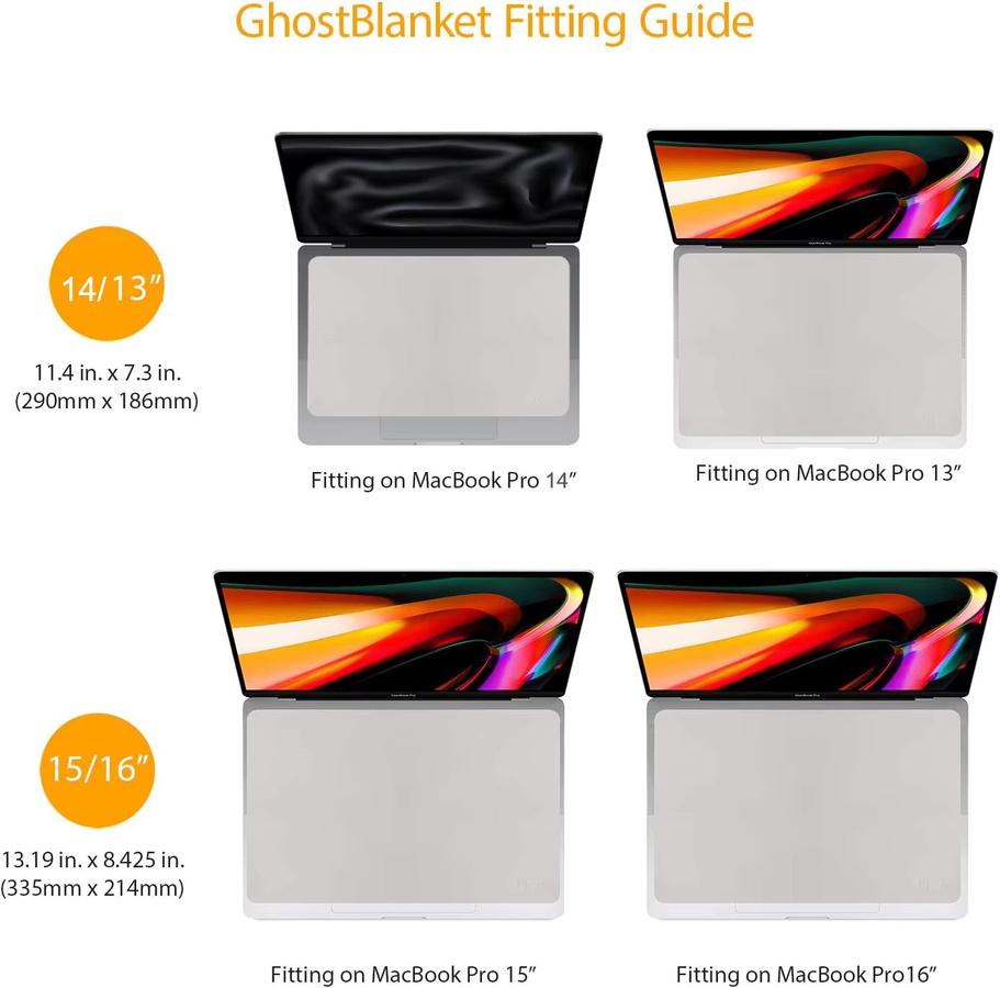 Mikrofaser-Liner-Reinigungstuch als Tastaturschutz und Abdruckschutz für MacBook Pro 13, 14, 15 und 16 Zoll von SDYIGOE - Bild 2