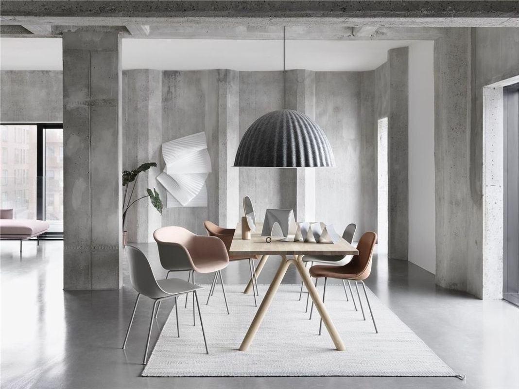 Muuto Fiber Side Stuhl mit Kufengestell im skandinavischen Design - Bild 2