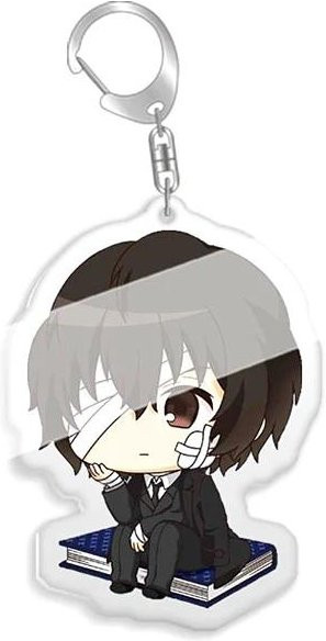 CHIC STUDIO Schlüsselanhänger Anime Bungo Stray Dogs, gray, Unisex - Bild 1