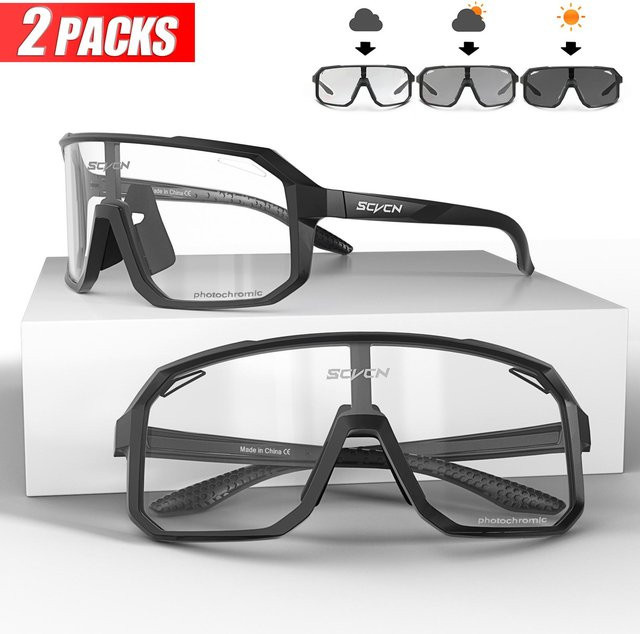 Super Six Sportsonnenbrille, Unisex, Vollrand, tr90, multicolour, black - Bild 1