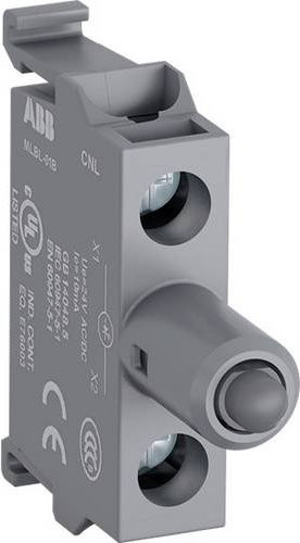 ABB MLBL-07BG Leuchtelement mit LED-Element in Grün und Grau aus Kunststoff - Bild 1