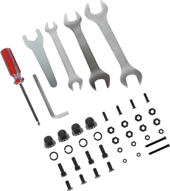 Schrauben- und Werkzeug-Set für Jamestown Keramik-Holzkohlegrill Marwin M - Bild 1