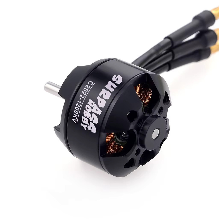 SURPASS HOBBY 2822 1200KV 1400KV Outrunner Bürstenloser Motor, Metall, Schwarz - Bild 2