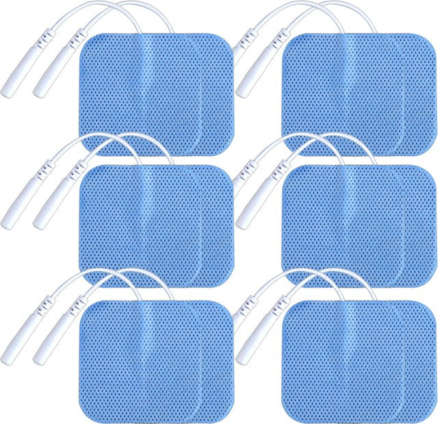 yinhang TENS-Einheits-Ersatzpads, selbstklebend, 2-mm-Pin-Anschluss, Unisex - Bild 1