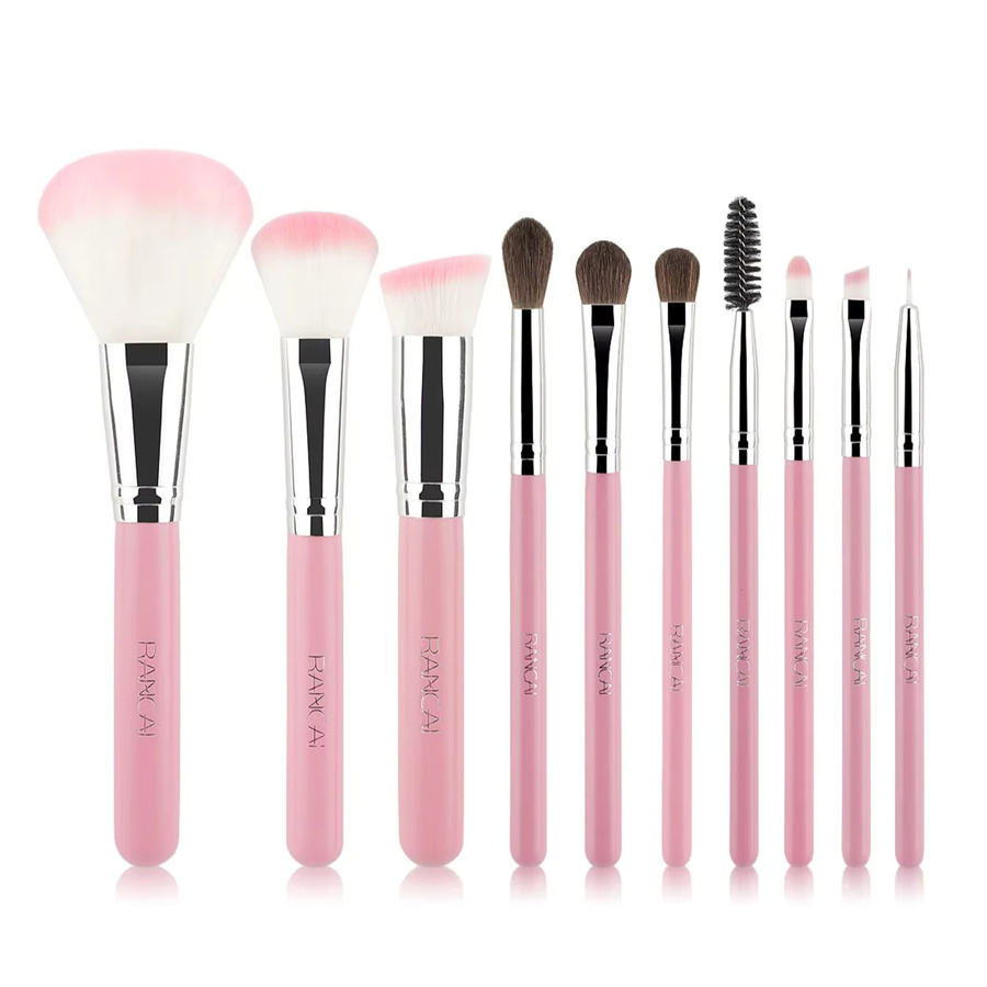 RANCAI Make-up-Pinsel-Set, 10 Stück, für Augen und Puder, Unisex - Bild 3