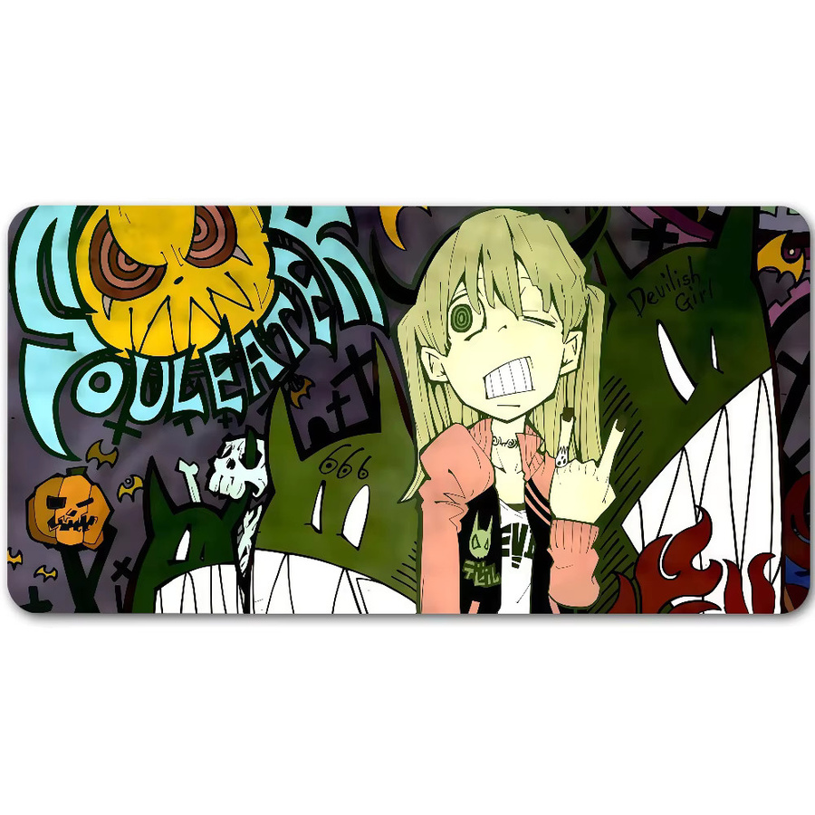 Soul Eater Mauspad für Büro und Gaming, rutschfest und wasserdicht, multicolour - Bild 7