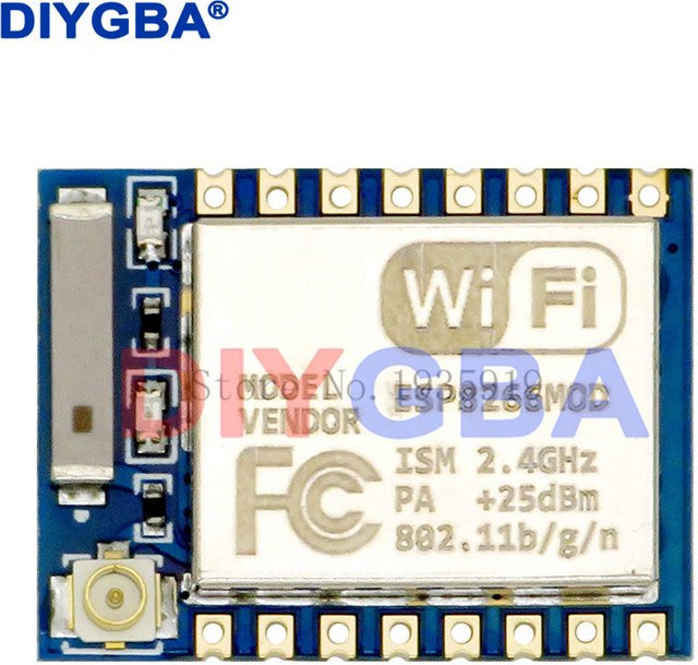 10er Set DNIGEF ESP-07 ESP8266 WiFi Module Blau für Arduino Nano zur drahtlosen seriellen Kommunikation - Bild 1