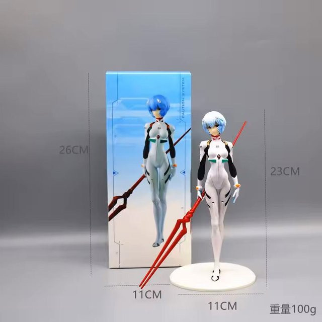 Ayanami Rei Asuka Actionfiguren, Neon Genesis Evangelion, PVC Figuren, ab 14 Jahren - Bild 1