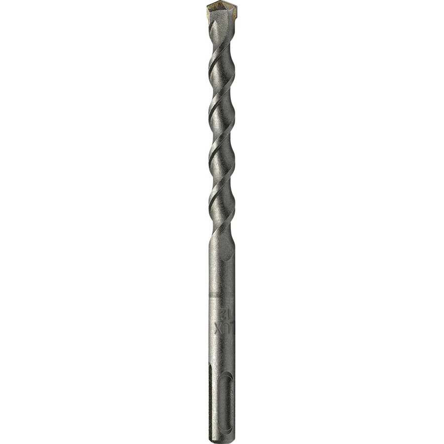 LUX-TOOLS SDS-Plus Hammer-Bohrer mit Carbide-Spitze in Silber, Durchmesser: 12 mm, Länge: 160 mm - Bild 2