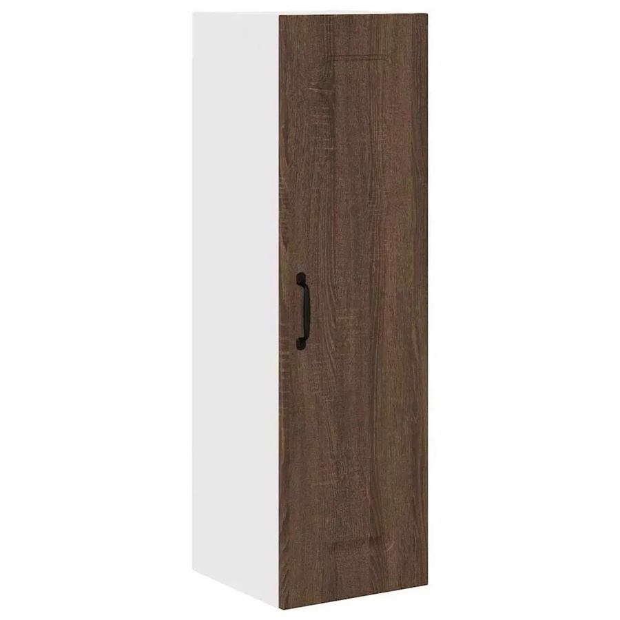 vidaXL Küchenwandschrank mit Regal in Braun Eichen-Optik, Wandmontage, B/T/H: 30 x 31 x 100 cm - Bild 2
