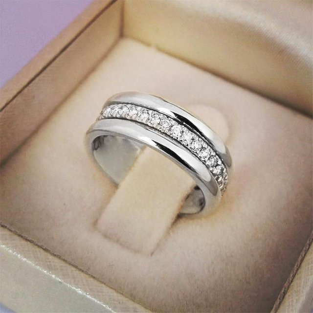 HI Sweet LOULOU Ring, Edelstahl, Silber, Zirkonia, Damen - Bild 1