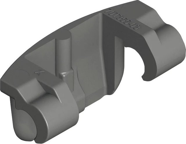 Blum Clip Top Öffnungswinkelbegrenzer für 110 Grad Scharniere in Schwarz und Grau matt - Bild 1