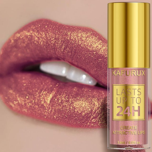 KAFURUX Lipgloss Metallic, 14 Farben, Unisex - Bild 1
