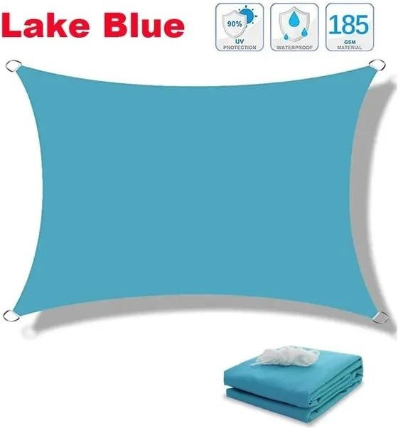 Simplistic Living Home Sonnensegel aus Oxford-Gewebe in See-Blau, B x H: 400 x 200 cm - Bild 1