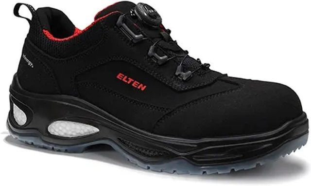 Elten Sicherheitshalbschuh Owen Boa Black Low ESD S2 in Schwarz Größe 46 - Bild 1