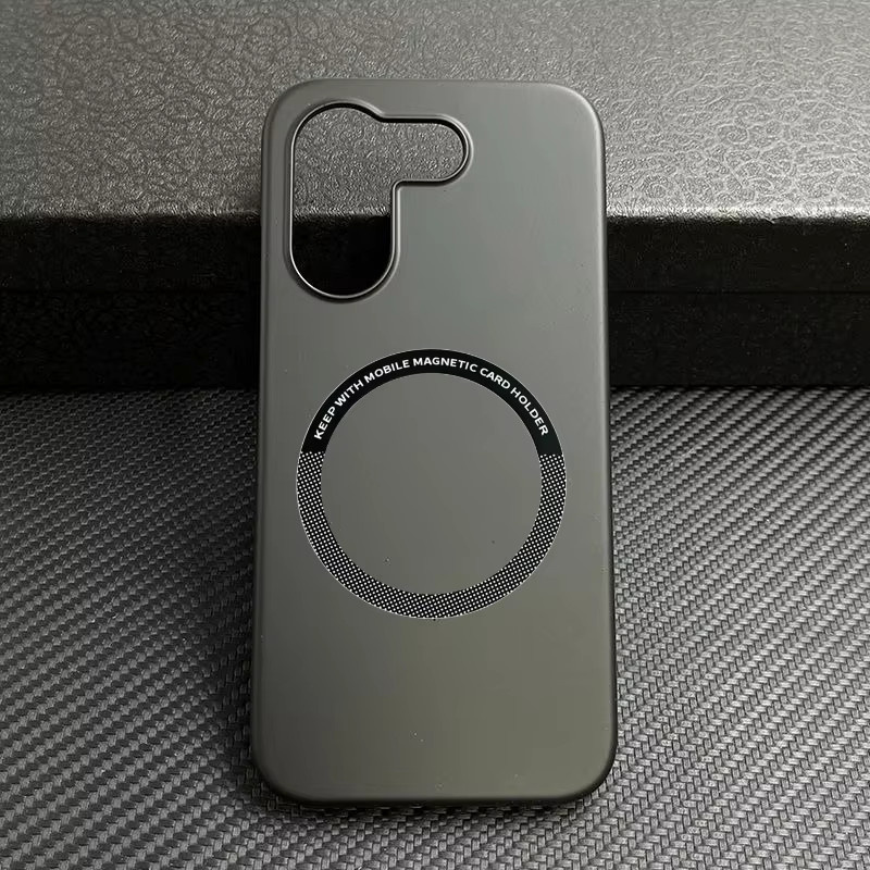 Magnetische Handyhülle für Xiaomi POCO X8 Pro Max X7 X6 M8 Pro F8 F7 Ultra mit mattem Hautgefühl und halber Abdeckung in Blau - Bild 2