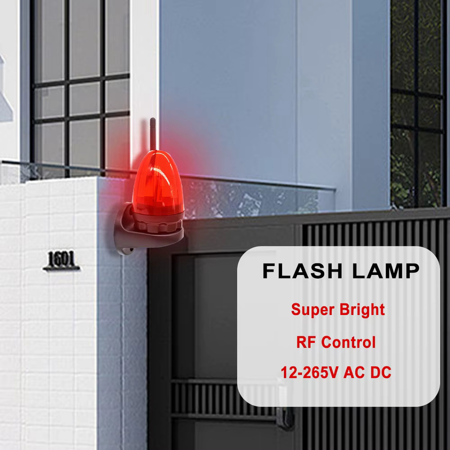 Scimagic-RC LED Signal Warnleuchte für Außenbereich mit Wandhalterung, Grün, 12V-265V - Bild 4