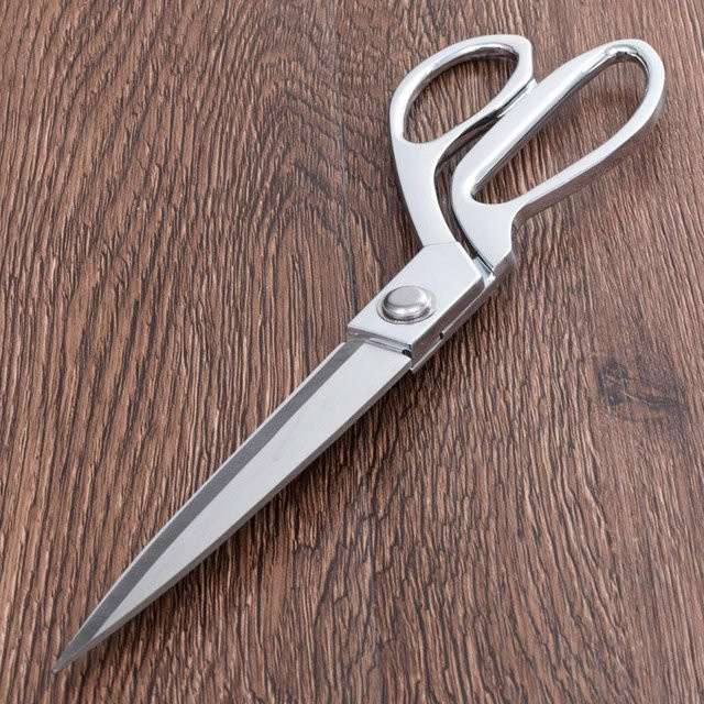 Professionelle Schneiderschere Happypilot aus Edelstahl in Silber, 26,5 cm - Bild 1