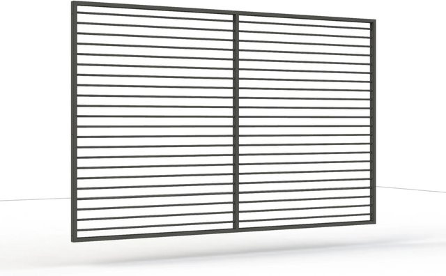 Siena Garden Sichtblende aus Aluminium in Anthrazit, B/H: 300 x 210 cm - Bild 1
