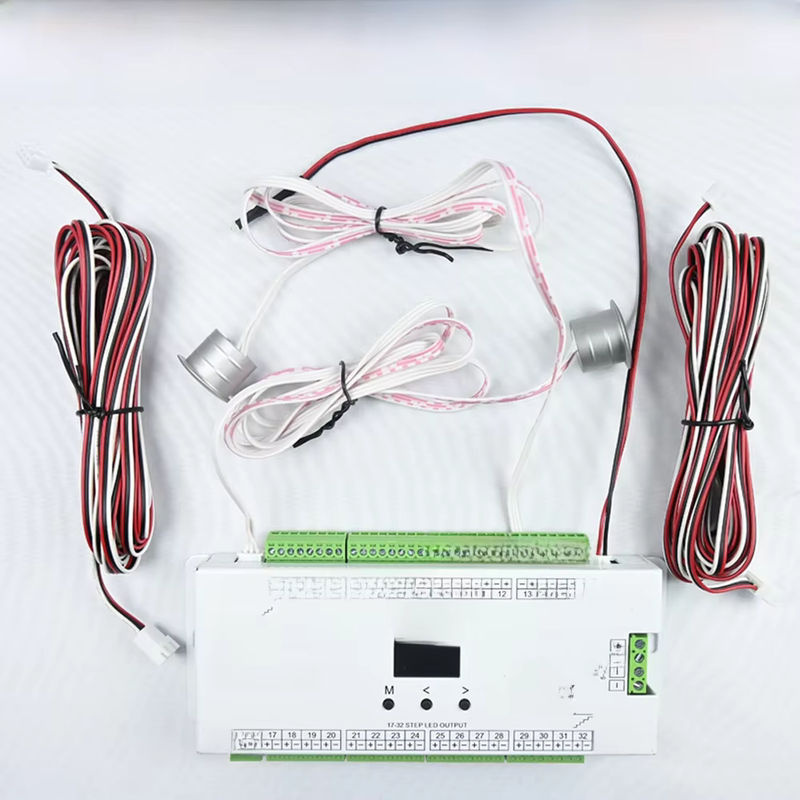 Skydance ES32-V Treppenlicht Controller Kit mit 32-Kanal-Ausgang, Infrarot-Fernbedienung und PIR-Bewegungssensor für einfarbige COB LED-Streifen, 6 Laufmodi - Bild 5