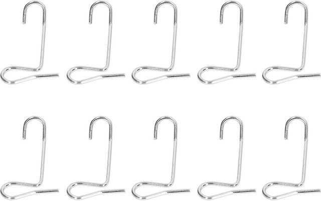 10 Stück Zaun Drahtspanner Edelstahl mit Drehwerkzeug für Widerhaken Reparaturen in Weiß und Silber - Bild 1