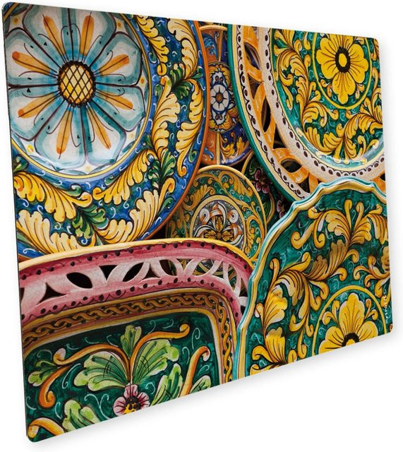 Myspotti Mini-Spritzschutzplatte Ceramica in Bunt, B/T: 59 x 41 cm - Bild 1