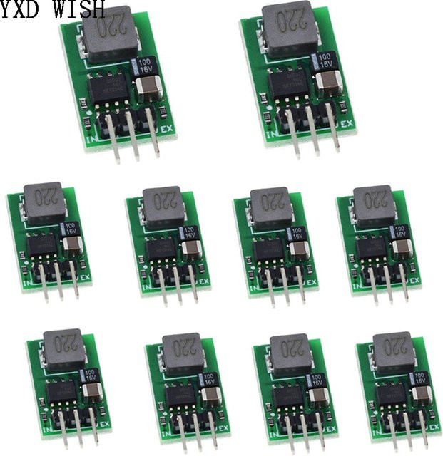 10er Set LM7805 Spannungsregler 5V/1A DC-DC Step Down Konverter im TO-220 Gehäuse für Eingang 5,5-32V auf 5V - Bild 1