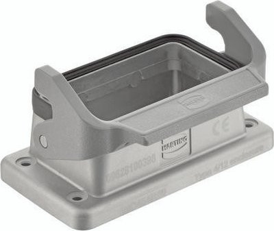 HARTING Anbaugehäuse 09 62 810 0398 09628100398 aus Kunststoff in Grau - Bild 1