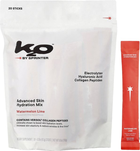 k2o by Sprinter Hautfeuchtigkeits-Mix Wassermelone Limette, 20 Sticks, Unisex - Bild 1