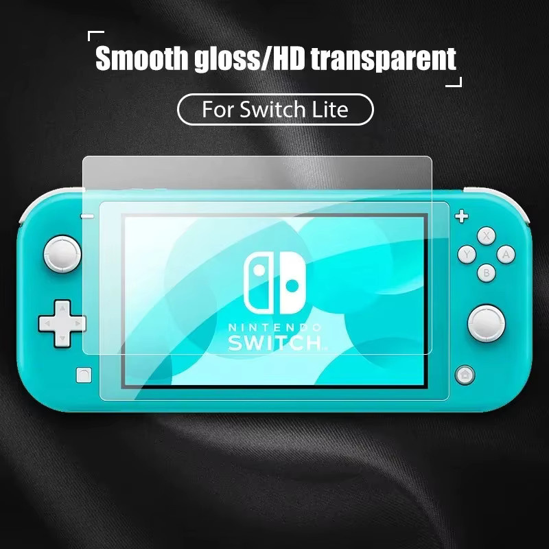 Displayschutzfolie aus gehärtetem Glas für Nintendo Switch OLED und Nintendo Switch Lite, transparent, 1 bis 5 Stück - Bild 3
