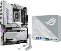 Asus ROG MAXIMUS Z890 APEX ATX Mainboard mit Intel LGA 1851 Sockel, DDR5 und Wi-Fi in Silber/Weiß/Grau - Bild 1