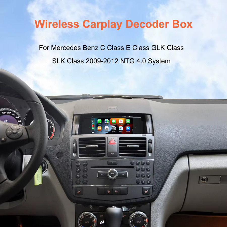 Bonroad CarPlay und Android Auto Interface Adapter für Mercedes Benz NTG 4.0 in Schwarz - Bild 3