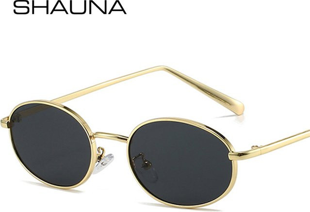 SHAUNA Sonnenbrille, oval, Metall, Vollrand, Unisex - Bild 1