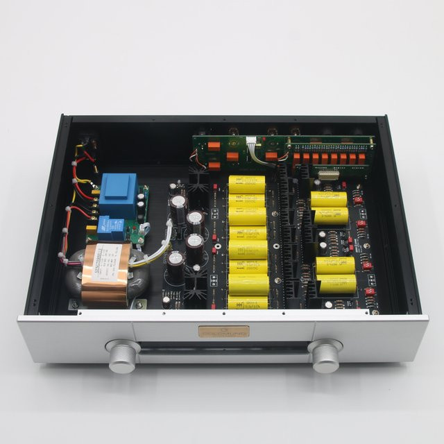 HiFi Pass P17 Mosfet Audio-Vorverstärker mit fernbedienbarer Lautstärkeregelung in Schwarz - Bild 1
