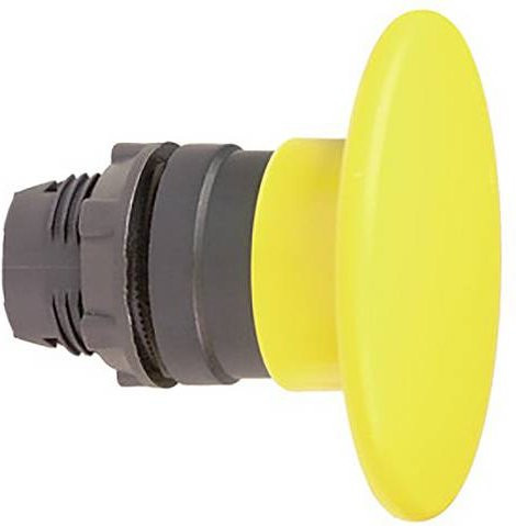 Schneider Electric ZB5AR5 Drucktaster-Frontelement in Gelb mit IP66 Schutzart - Bild 1