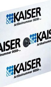 Kaiser Leitungsmanschette Schwarz D=4-8mm 9059-44 - Bild 1