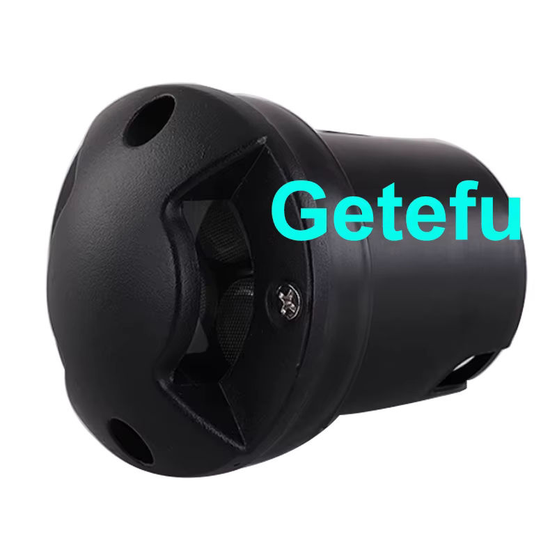 Getefu Wasserdichte LED-Untergrundlampe für den Außenbereich in Schwarz mit warmweißem Licht - Bild 5