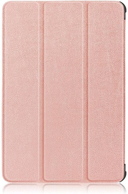 Schutzhülle mit Klappständer und Magnetschale für Amazon Fire HD 10 (2017, 2019, 2021) in Rose Gold - Bild 1
