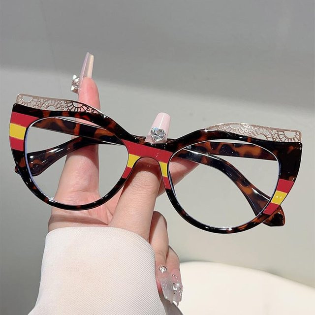 KAMMPT Sonnenbrille Cat-Eye, Kunststoff, Vollrand, Mehrfarbig, Damen - Bild 1