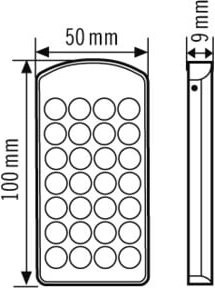 ESYLUX Fernbedienung Serie DEFENSOR REMOTE CONTROL - Bild 1