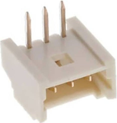 Molex Einbau-Stiftleiste Standard 53048-0350 in Weiß mit Goldkontakten - Bild 1