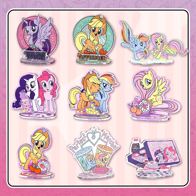 KAYOU My Little Pony Standing Figures Friendship Collection Acryl-Montagedisplay, Set / Bundle - Bild 2