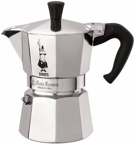 Bialetti Moka Express Espressokocher Silber 9 Tassen - Bild 1